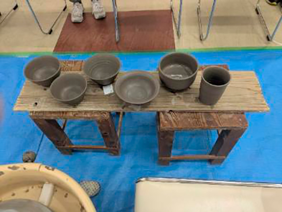 親子で萬古焼ろくろ体験 画像